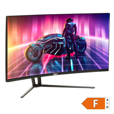 Monitor Gaming DAHUA LM34-E330C, 34 inch, 21:9, UltraWide Quad HD 3440 x 1440, VA, 165 Hz, 1 ms, Black/Red