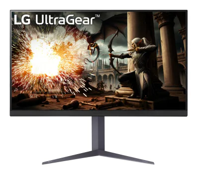 Monitor Gaming LG 32GS75Q-B, 31,5 inch, Quad HD 2560 x 1440, IPS, 180 Hz, 1 ms