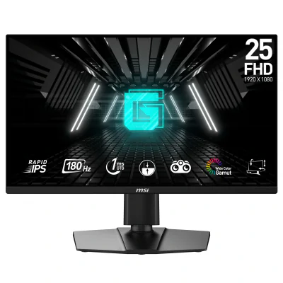 Monitor Gaming MSI G255PF E2, 24,5 inch, Full HD 1920 x 1080, IPS, 180 Hz, 1 ms