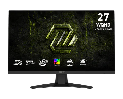 Monitor Gaming MSI MAG 274QF E20, 27 inch, Wide Quad HD 2560 x 1440, Rapid IPS, 200 Hz, 0,5 ms