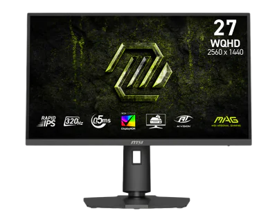 Monitor Gaming MSI MAG 274QPF X32, 27 inch, Wide Quad HD 2560 x 1440, Rapid IPS, 320 Hz, 0,5 ms