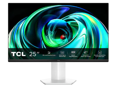 Monitor Gaming QD-Mini LED TCL 25G54, 24.5", Full HD (1920x1080), 144Hz, 5ms, HDR450, HDMI, VGA, Jack