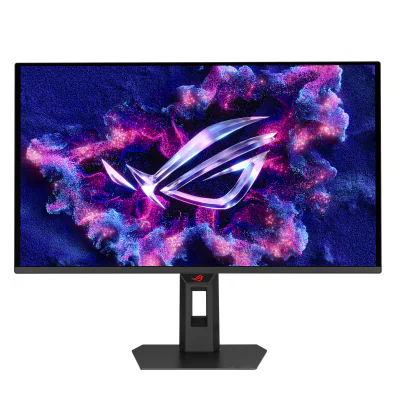 Monitor Gaming QD-OLED ASUS ROG Strix OLED 26.5" XG27AQDPG, QHD (2560 x 1440), HDMI, DisplayPort, Pivot, 500 Hz, 0.03 ms (Negru) "90LM0C50-B01971"