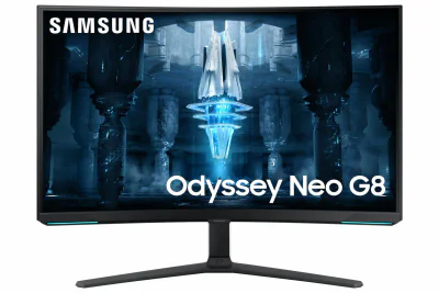 Monitor Gaming SAMSUNG G85NB, 32 inch, curbat, 4K Ultra HD 3840 x 2160, VA, 240 Hz, 1 ms