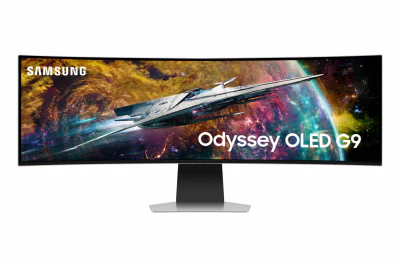 Monitor Gaming SAMSUNG G95SC, 49 inch, curbat, 32:9, Dual QHD 5120 x 1440, OLED, 240 Hz, 0,03 ms