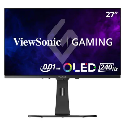 Viewsonic XG272-2K-OLED, 68.6 cm (27"), 2560 x 1440 pixels, Quad HD, OLED, 0.01 ms, Black, White