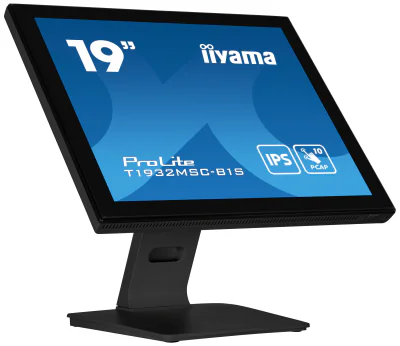 Monitor IIYAMA T1932MSC-B1S, 19 inch, 5:4, Full HD 1280 x 1024, IPS, 14 ms