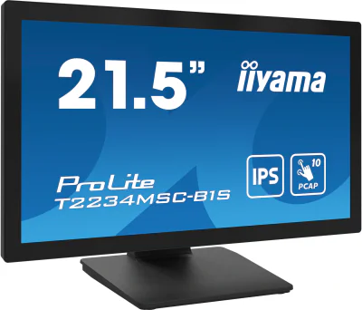 Monitor IIYAMA T2234MSC-B1S, 21,5 inch, Full HD 1920 x 1080, IPS, 8 ms