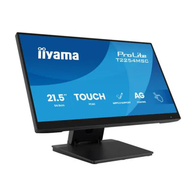 Monitor IIYAMA T2254MSC-B2AG, 21,5 inch, Full HD 1920 x 1080, IPS, 100 Hz, 4 ms