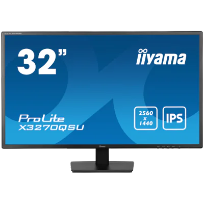 Monitor IIYAMA X3270QSU-B1, 31,5 inch, Wide Quad HD 2560 x 1440, IPS, 100 Hz, 3 ms
