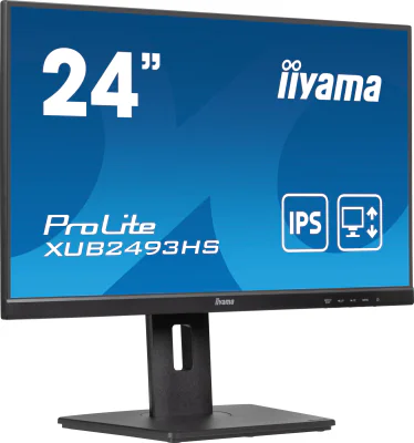 Monitor IIYAMA XUB2493HS-B6, 23,8 inch, Full HD 1920 x 1080, IPS, 100 Hz, 0,5 ms