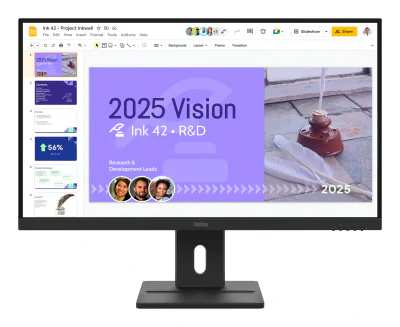 Monitor WLED IPS Lenovo ThinkVision E27Q-40, 27 inch, 2560 x 1440, 100 Hz, 4 ms, 99% sRGB, HDMI, DisplayPort, Raven Black