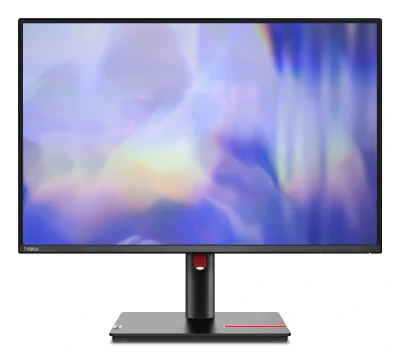 Monitor WLED IPS Lenovo ThinkVision T24d-30, 24 inch, 1920 x 1200, 100 Hz, 4 ms, 99% sRGB, HDMI, DisplayPort, VGA, Raven Black