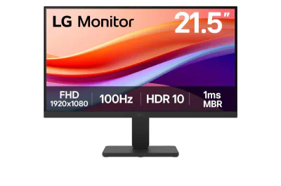 Monitor LG 21.5" 22U401A-B.AEUQ, Diagonal (inch): 21.5, Diagonal (cm): 54, Aspect ratio: 16:9, Panel: VA, Resolution: 1920x1080, Refresh Rate: 100Hz, Response time GtG: 5ms, Brightness (max): 250 cd/m², Contrast (static) : 3000:1, Viewing angle: 178/