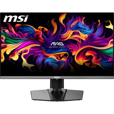 Monitor MSI 26.5" MAG 272QP QD-OLED X50, Diagonal (inch): 26.5, Diagonal (cm): 67, Aspect ratio: 16:9, Panel: QD-OLED, Resolution: 2560x1440, Refresh Rate: 500Hz, Response time GtG: 0.03ms, Brightness (max): 500 cd/m², Contrast (static) : 1.5M:1, Vie