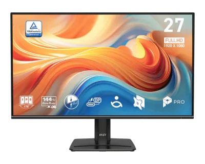 Monitor MSI PRO MP272 E14C, 27 inch, Full HD 1920 x 1080, IPS, 144 Hz, 4 ms