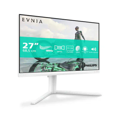 Monitor Philips 27" 27M2N3201A/00, Diagonal (inch): 27, Diagonal (cm): 69, Aspect ratio: 16:9, Panel: IPS, Resolution: 1920x1080, Refresh Rate: 180Hz, Response time GtG: 1ms, Response time MPRT: 0.5ms, Brightness (max): 300 cd/m², Contrast (static) :