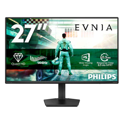 Monitor Philips 27" 27M2N3500NF/00, Diagonal (inch): 27, Diagonal (cm): 68, Aspect ratio: 16:9, Panel: IPS, Resolution: 2560x1440, Refresh Rate: 144Hz, Response time MPRT: 0.5ms, Brightness (max): 300 cd/m², Contrast (static) : 1500:1, Contrast (dyna