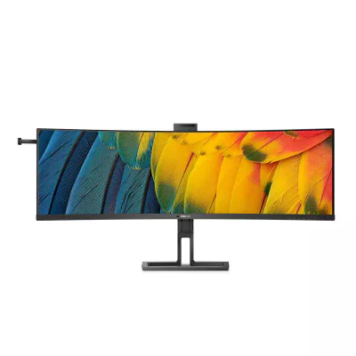 Monitor Philips 44.5" 45B1U6900CH/00, Curvature: 1500R, Diagonal (inch): 44.5, Diagonal (cm): 113, Aspect ratio: 32:9, Panel: LCD VA, Resolution: 5120x1440, Refresh Rate: 75Hz, Response time GtG: 4ms, Brightness (max): 450 cd/m², Contrast (static) : 