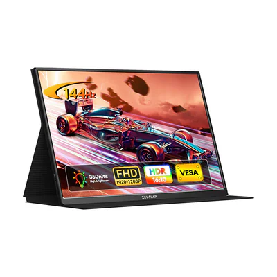 Monitor portabil ZEUSLAP P16 Ultra de 16" cu frecvență de reîmprospătare de 144 Hz
