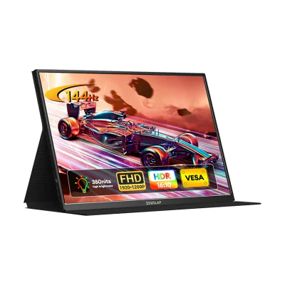 Monitor portabil ZEUSLAP P16 Ultra de 16" cu frecvență de reîmprospătare de 144 Hz