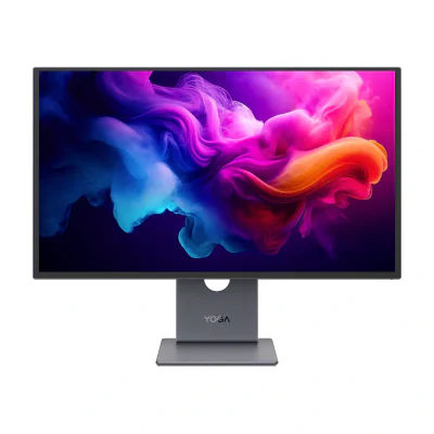 Monitor QD-OLED Lenovo Yoga Pro 27UD-10, 27 inch, 3840 x 2160, 120 Hz, 0.03 ms, 99% sRGB, USB-C, HDMI, DisplayPort, Eclipse Black