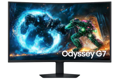 Monitor Samsung 37" LS37FG750EUXEN, Curvature: 1000R, Diagonal (inch): 37, Diagonal (cm): 93, Aspect ratio: 16:9, Panel: VA, Resolution: 3840x2160, Refresh Rate: 165Hz, Response time GtG: 1ms, Brightness (max): 350 cd/m², Contrast (static) : 3000:1, 