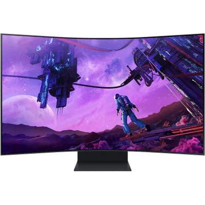 Monitor SAMSUNG Odyssey ARK, 55 inch, curbat, 4K Ultra HD 3840 x 2160, VA, 165 Hz, 1 ms