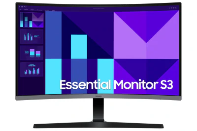 Samsung S27D390GAU, 68.6 cm (27"), 1920 x 1080 pixels, Full HD, LED, 4 ms, Black