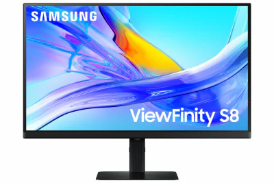 Samsung S80UD, 68.6 cm (27"), 3840 x 2160 pixels, 4K Ultra HD, LCD, 5 ms, Black