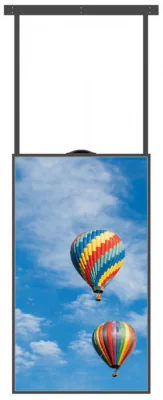Monitor signage Dahua HighBrightness Vertical (Portrait), 65", 3000nit, FHD, panel IPS, DLED, 8ms, contrast static 1200:1, mătuire 25%, Android 11, CPU A55*4 1.92GHz, 4GB+32GB. Conectivitate: WiFi optional (modul extern), 1xHDMI2.1, 1xUSB-A2.0, 1xUSB