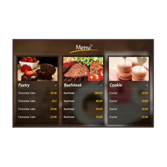 Monitor signage Dahua LDH32-SAI200L, 32", 320nit, FHD, panel IPS, ELED, 8ms, contrast static 1000:1