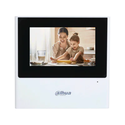 Monitor videointerfon Dahua VTH2611L-WP Post interior videointerfon 4.3 TFT capacitive touchscreen ,wi-fi,Poe,rezolutie 480 x 272