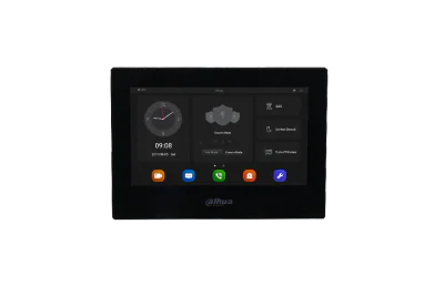 Monitor videointerfon de interior IP Dahua 7 inch, aparent, touch screen, slot card