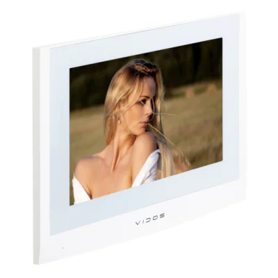 Monitor videointerfon de interior Vidos M200W-X, ecran 17,8 cm, sistem Vidos 2IP