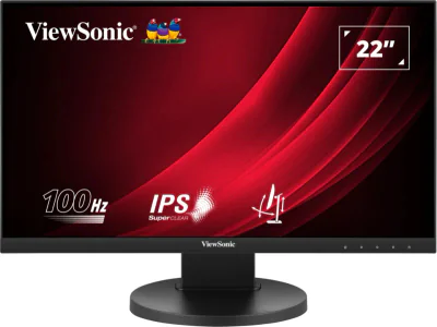 Viewsonic VG Series VG2208A-HD, 55.9 cm (22"), 1920 x 1080 pixels, Full HD, LED, 5 ms, Black