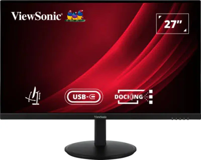 Monitor VIEWSONIC VG2709U-2K, 27 inch, Quad HD 2560 x 1440, IPS, 100 Hz, 4 ms