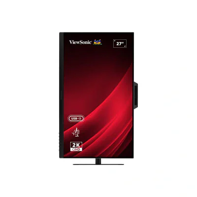 Viewsonic VG2741V-2K, 68.6 cm (27"), 2560 x 1440 pixels, Quad HD, LCD, 4 ms, Black