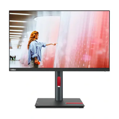 Monitor WLED IPS Lenovo ThinkVision P24q-30, 24 inch, 2560 x 1440, 60 Hz, 4 ms, 99% sRGB, HDMI, DisplayPort, Raven Black