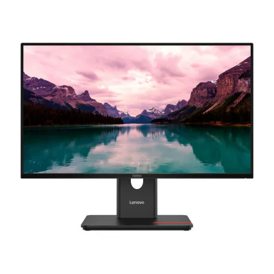 Monitor WLED IPS Lenovo ThinkVision T24-40, 24 inch, 1920 x 1080, 120 Hz, 4 ms, 99% sRGB, USB-C, HDMI, DisplayPort, VGA, Eclipse Black