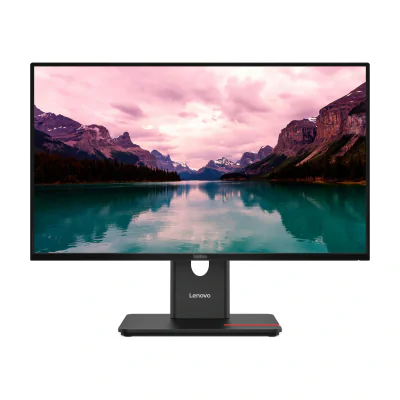 Monitor WLED IPS Lenovo ThinkVision T24-40, 24 inch, 1920 x 1080, 120 Hz, 4 ms, 99% sRGB, USB-C, HDMI, DisplayPort, VGA, Eclipse Black