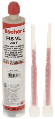 Mortar de injecție Fischer FIS-VL-300-T, cartuș 300 ml