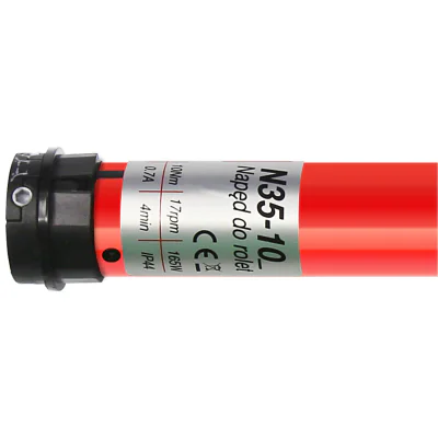 Motor tubular pentru jaluzele ATELOR ATELOR-N-35-10, 165 W, 17 rot/min, 10 Nm