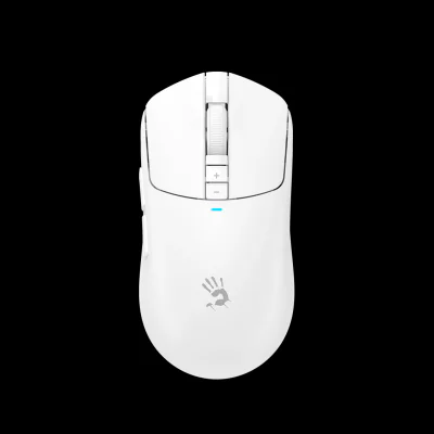 Mouse A4Tech, gaming, BLOODY WAVELINK FULL SPEED, DUAL MODE WIRELESS USB WHITE TYPE-C, "R72Ultra White", 4711421 000901