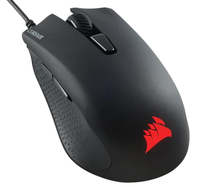 Mouse Gaming Corsair HARPOON RGB PRO Optical cu fir, negru