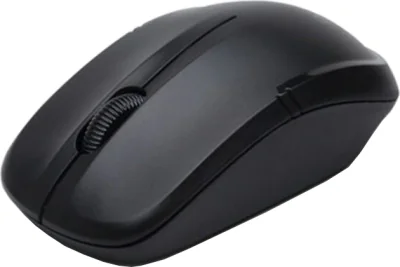 MOUSE DELUX, PC sau NB, wireless, 2.4GHz, optic, 1000 dpi, butoane/scroll 3/1, negru, "M136GX"
