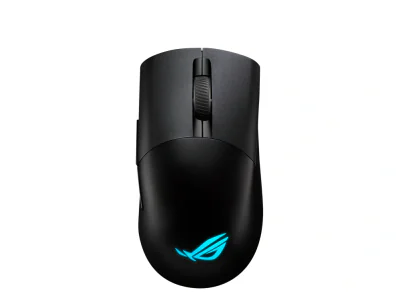 Mouse Gaming ASUS Keris Wireless AimPoint, wireless 2.4 GHz și Bluetooth și USB Type-C, Bluetooth 5.1