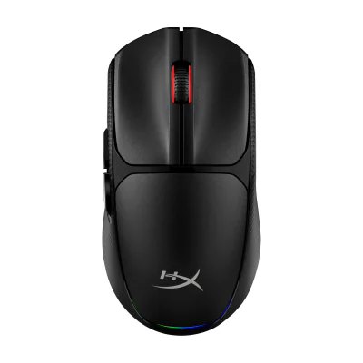 Mouse Gaming HP HyperX Pulsefire Fuse Wireless, senzor optic 12000 DPI, 6 butoane, autonomie până la 85 ore, Black