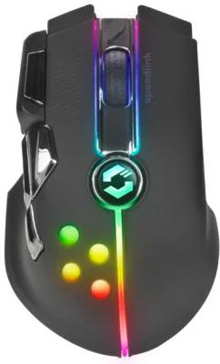 MOUSE GAMING SPEEDLINK IMPERIOR WIRELESS BLACK "SL-680101-RRBK"