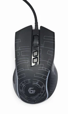 GEMBIRD MUSG-RGB-01 USB LED gaming mouse black